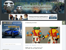 Tablet Screenshot of otherworldmystery.com